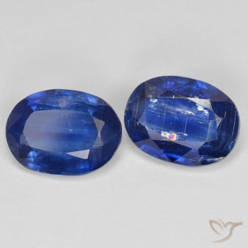 Pedras preciosas de Dianita Azul profundo natural de 2.85 ct, oval, SI