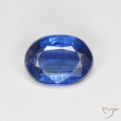 1.54ct Natural Azul profundo Dianita, oval, SI