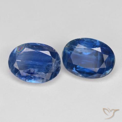Pedras preciosas de Dianita Azul escuro natural de 3.43 ct, oval, SI