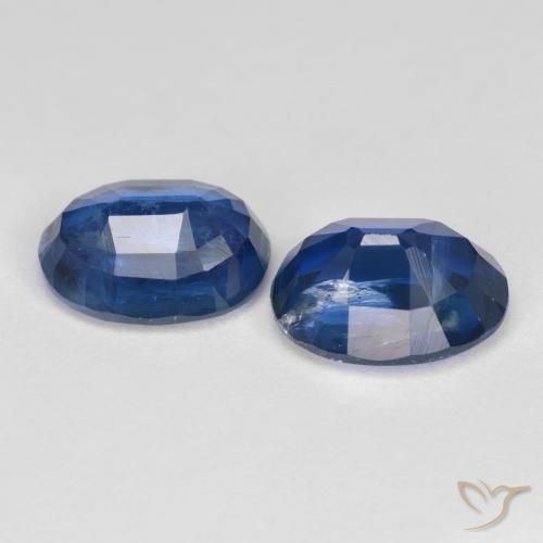 Pedras preciosas de Dianita Azul escuro natural de 3.43 ct, oval, SI