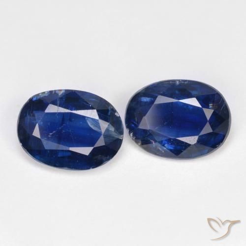 Pedras preciosas de Dianita Azul-marinho natural de 2.91 ct, oval, SI