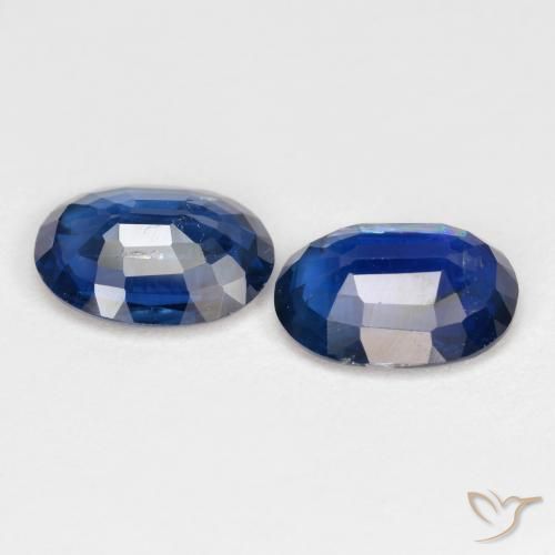 Pedras preciosas de Dianita Azul profundo natural de 2.65 ct, oval, SI