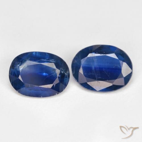Pedras preciosas de Dianita Azul escuro natural de 2.54 ct, oval, SI