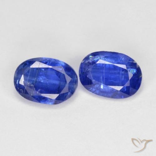 Pedras preciosas de Dianita Azul elétrico natural de 2.14 ct, oval, SI