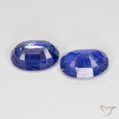 Pedras preciosas de Dianita Azul elétrico natural de 2.14 ct, oval, SI