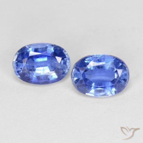 2.04ctw Natural Azul marinho médio Dianita, oval, VS-SI