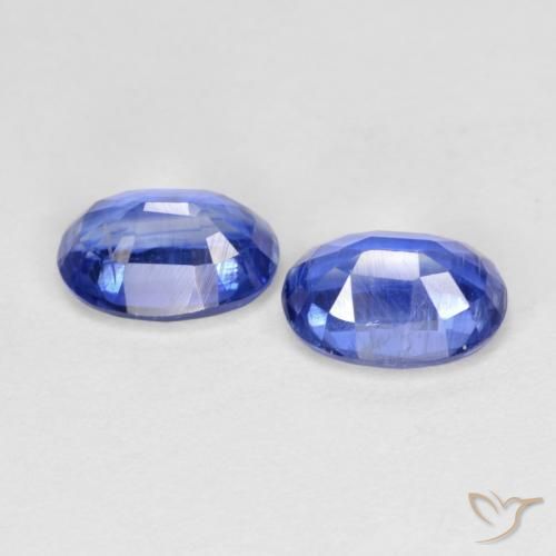 Pedras preciosas de Dianita Azul marinho médio natural de 2.04 ct, oval, VS-SI