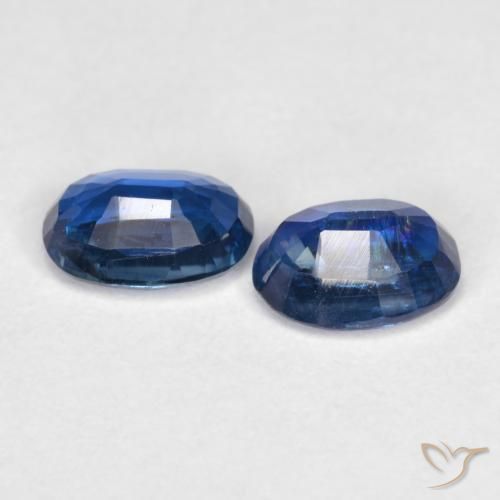 Pedras preciosas de Dianita Azul-marinho natural de 2.05 ct, oval, SI