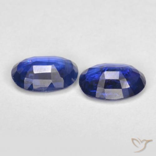 Pedras preciosas de Dianita Azul profundo natural de 1.80 ct, oval, SI