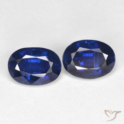Pedras preciosas de Dianita Azul-marinho natural de 2.00 ct, oval, SI