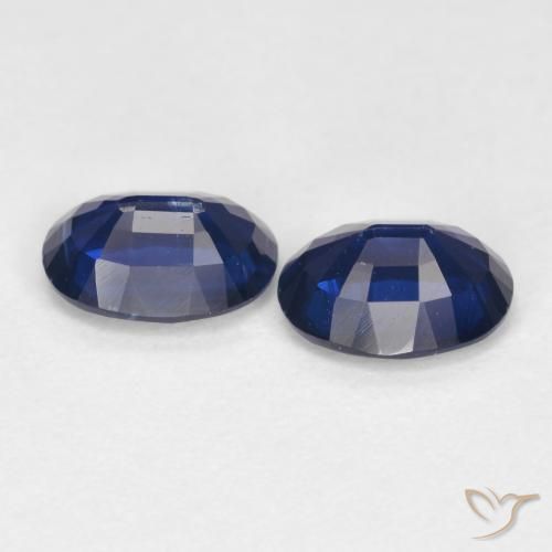 Pedras preciosas de Dianita Azul-marinho natural de 2.00 ct, oval, SI