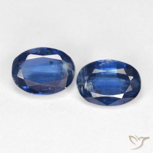 2.10ctw Natural Azul-marinho Dianita, oval, SI