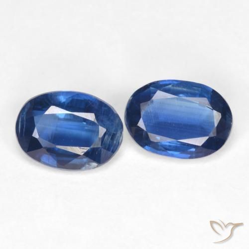Pedras preciosas de Dianita Azul-marinho natural de 1.88 ct, oval, SI