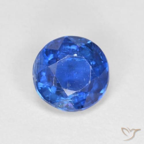 1.07ct Natural azul egípcio Dianita, Redondo, VS-SI