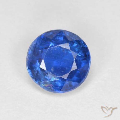 Dianita azul egípcio Natural 1.07ct, Redondo, VS-SI