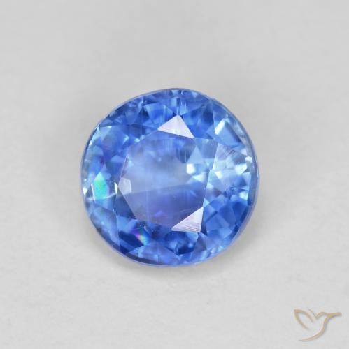 Dianita Azul claro Natural 0.95ct, Redondo, VS