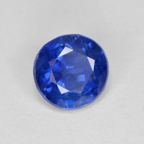 Dianita Azul escuro Natural 1.03ct, Corte Redondo, VS-SI