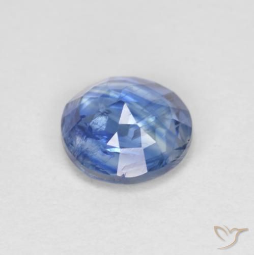 Dianita Azul escuro Natural 0.97ct, Redondo, VS-SI