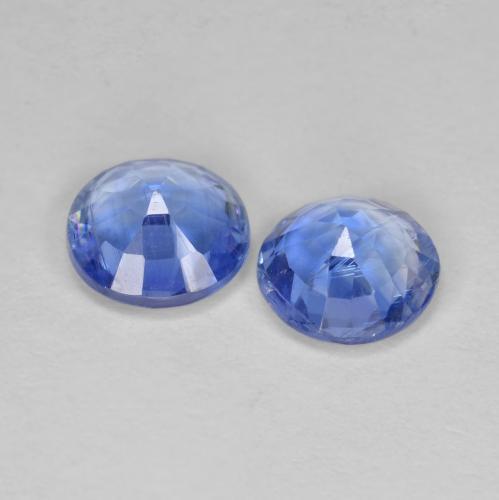 Pedras preciosas de Dianita Azul Azure Profundo natural de 1.70 ct, Corte Redondo, VS-SI