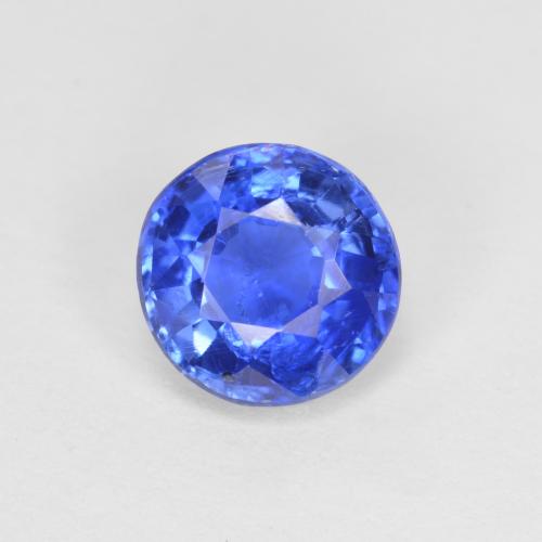 Dianita Azul Azure Profundo Natural 1.11ct, Corte Redondo, VS