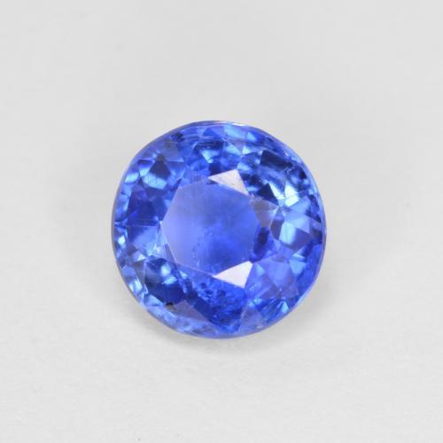 Dianita Azul Azure Profundo Natural 1.11ct, Corte Redondo, VS