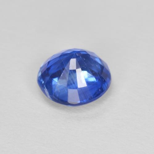 Cianita azul natural 1,14ct, corte redondo, VS-SI