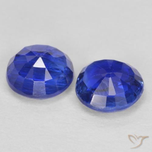 Pedras preciosas de Dianita Azul profundo natural de 1.30 ct, Redondo, SI