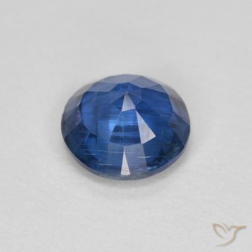Dianita Azul-marinho Natural 1.02ct, Redondo, VS-SI