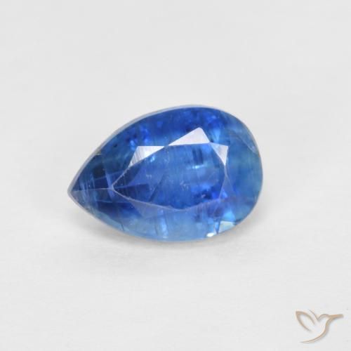 0.89ct Natural Azul claro Dianita, Formato de pêra, SI