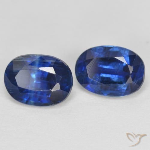Pedras preciosas de Dianita azul egípcio natural de 2.07 ct, oval, SI