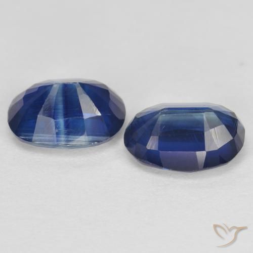 Pedras preciosas de Dianita azul egípcio natural de 2.07 ct, oval, SI