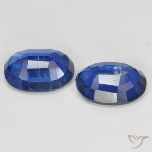 Pedras preciosas de Dianita Azul-marinho natural de 2.02 ct, oval, SI