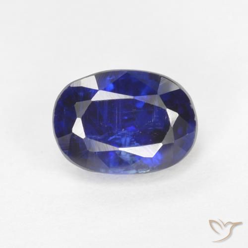 1.34ct Natural azul real Dianita, oval, SI