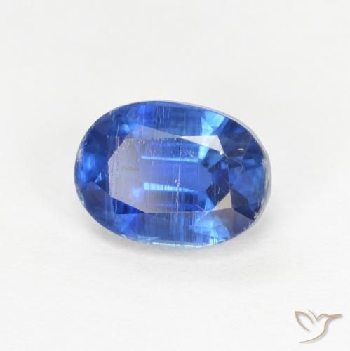 Dianita Azul profundo Natural 1.31ct, oval, SI