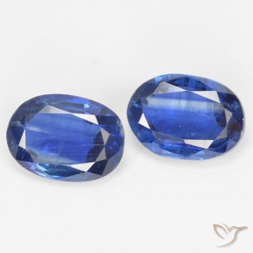 Pedras preciosas de Dianita azul egípcio natural de 2.08 ct, oval, SI