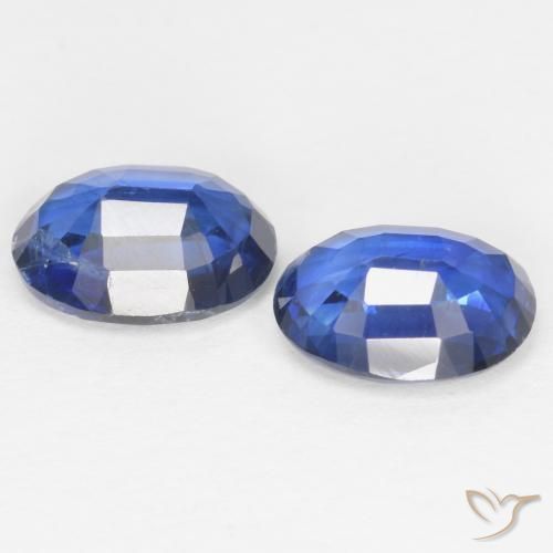 Pedras preciosas de Dianita Azul profundo natural de 1.99 ct, oval, SI