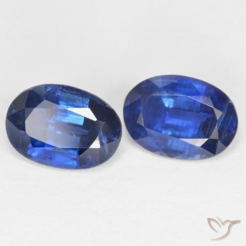 Pedras preciosas de Dianita Azul escuro natural de 1.85 ct, oval, SI
