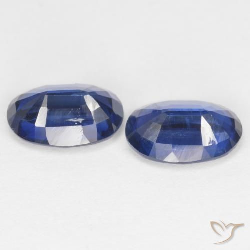 Pedras preciosas de Dianita Azul escuro natural de 1.85 ct, oval, SI
