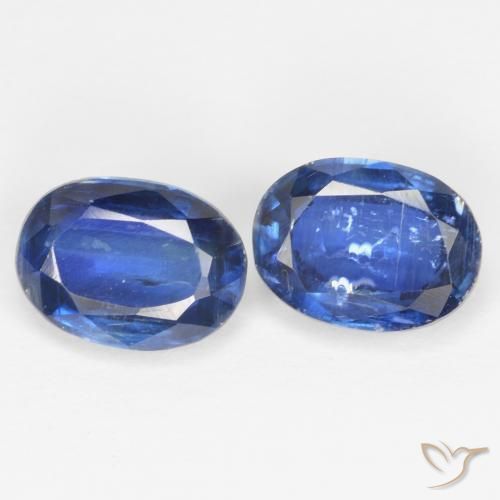 Pedras preciosas de Dianita Azul profundo natural de 2.22 ct, oval, SI