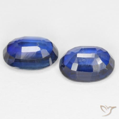 Pedras preciosas de Dianita Azul profundo natural de 2.22 ct, oval, SI