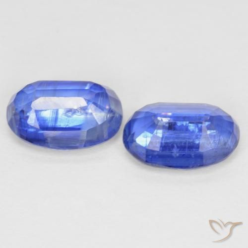 Pedras preciosas de Dianita azul marinho claro natural de 2.07 ct, oval, SI