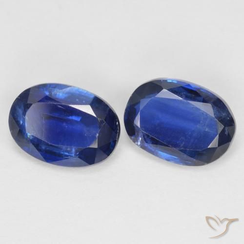 Pedras preciosas de Dianita Azul-marinho natural de 1.98 ct, oval, SI