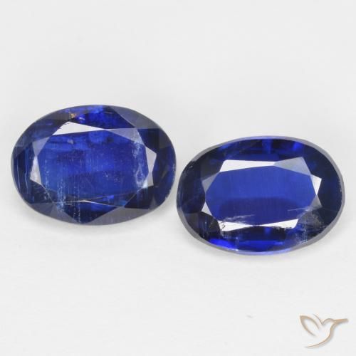 1.88ctw Natural azul real Dianita, oval, SI