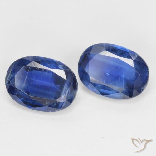 Pedras preciosas de Dianita Azul escuro natural de 2.11 ct, oval, SI