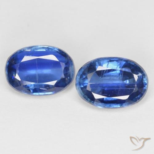 2.01ctw Natural Azul-marinho Dianita, oval, SI