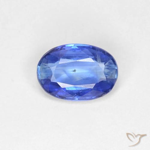 0.89ct Natural Azul marinho médio Dianita, oval, VS