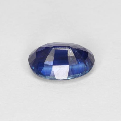 Cianita azul natural 0,98ct, corte oval, VS