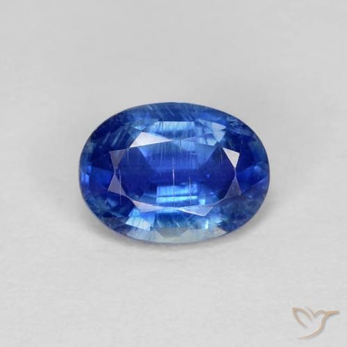 1.02ct Natural Azul-marinho Dianita, oval, VS