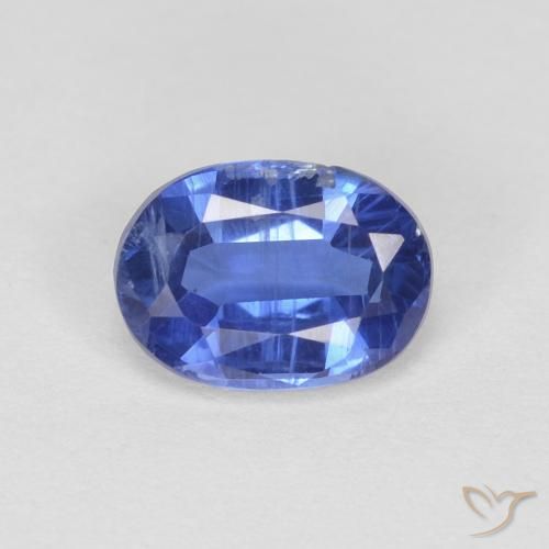 1.11ct Natural Azul verdadeiro Dianita, oval, VS-SI