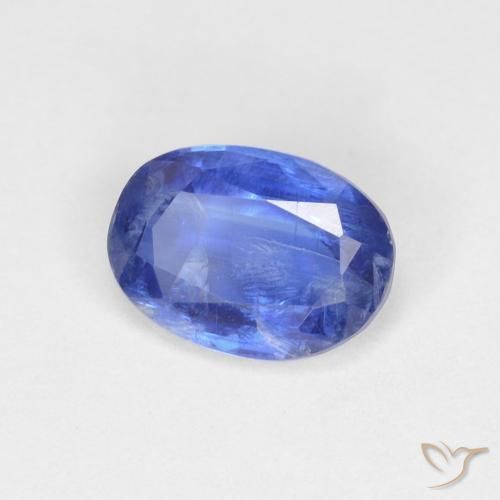 Dianita Azul escuro Natural 0.97ct, oval, VS-SI